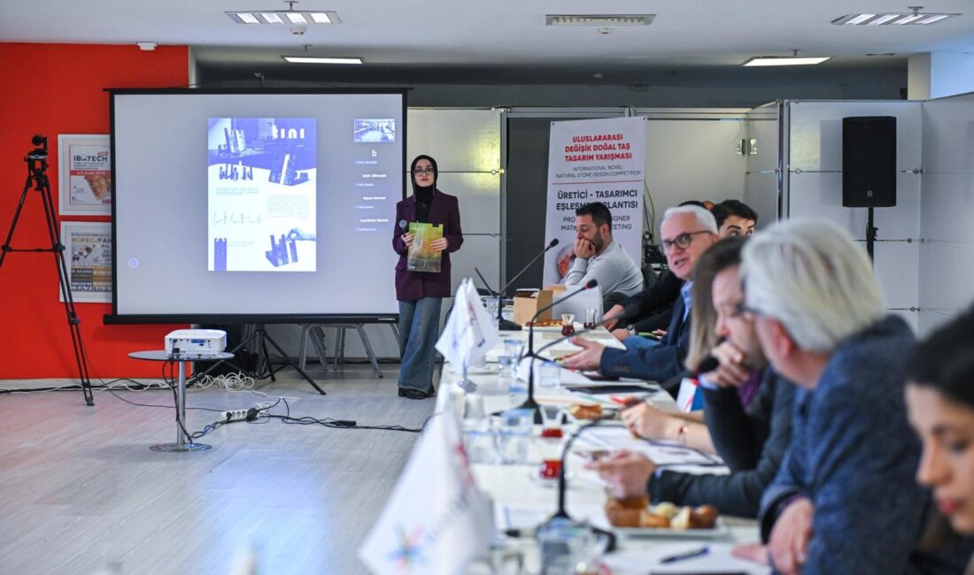 8 ülkeden 724 projenin başvurduğu Uluslararası Değişik Doğal Taş Tasarım