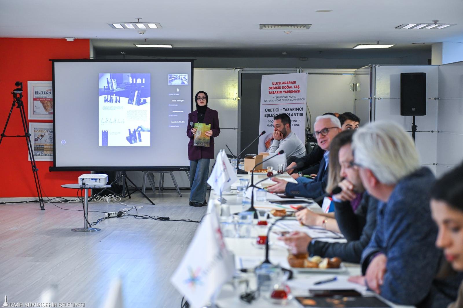 8 ülkeden 724 projenin başvurduğu Uluslararası Değişik Doğal Taş Tasarım