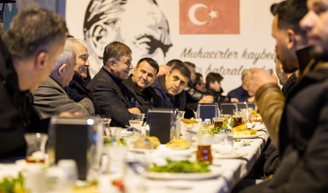 İzmir Büyükşehir Belediye Başkanı Dr. Cemil Tugay, ramazanın ikinci gününde