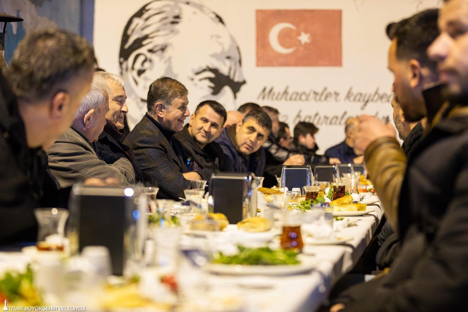 İzmir Büyükşehir Belediye Başkanı Dr. Cemil Tugay, ramazanın ikinci gününde