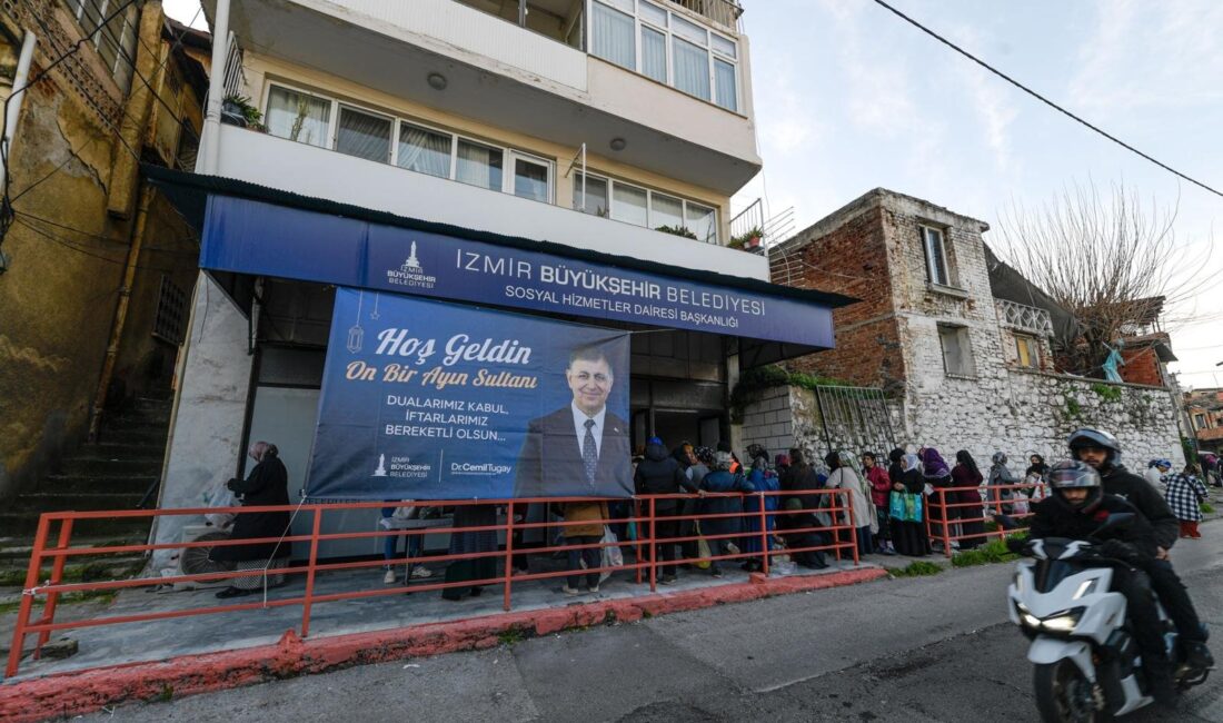 : İzmir Büyükşehir Belediyesi, Danışma ve Dayanışma Noktaları aracılığıyla Ramazan