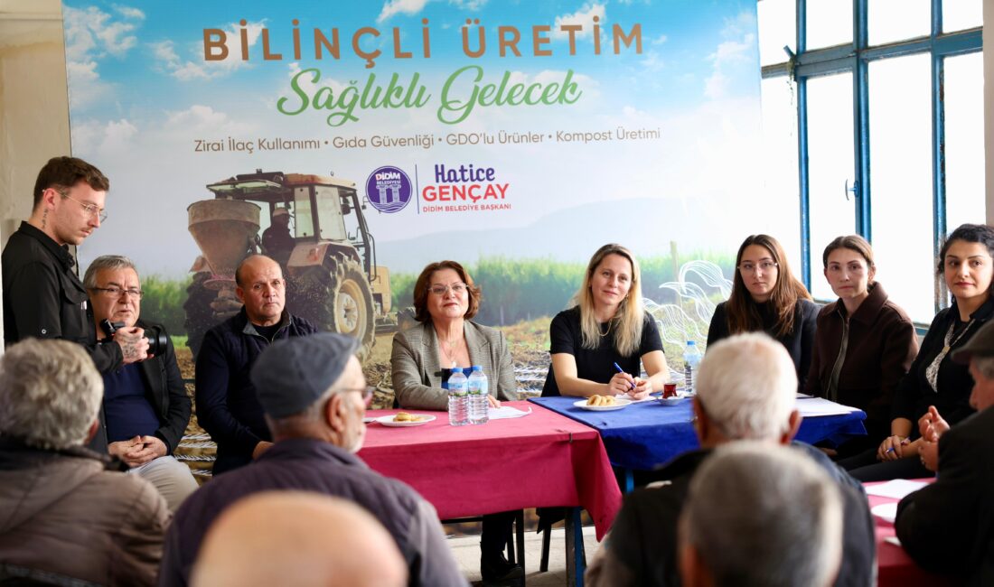 Didim’de üreticiye bilinçli tarım desteği Didim Belediyesi’nin yerel üretici ve çiftçilere yönelik hayata geçirdiği “Bilinçli