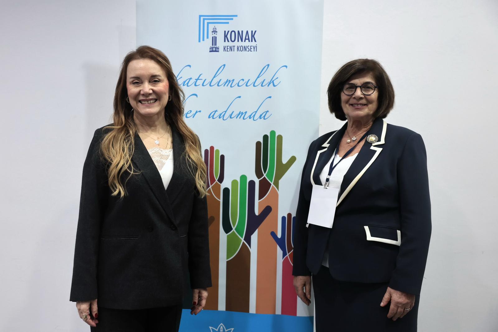 Konak Kent Konseyi Kadın Meclisi Olağan Seçimli Genel Kurulu yoğun