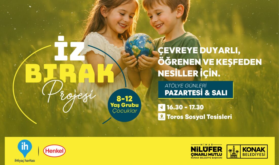 Konak Belediyesi ile İhtiyaç Haritası iş birliğiyle hayata geçirilen “İz