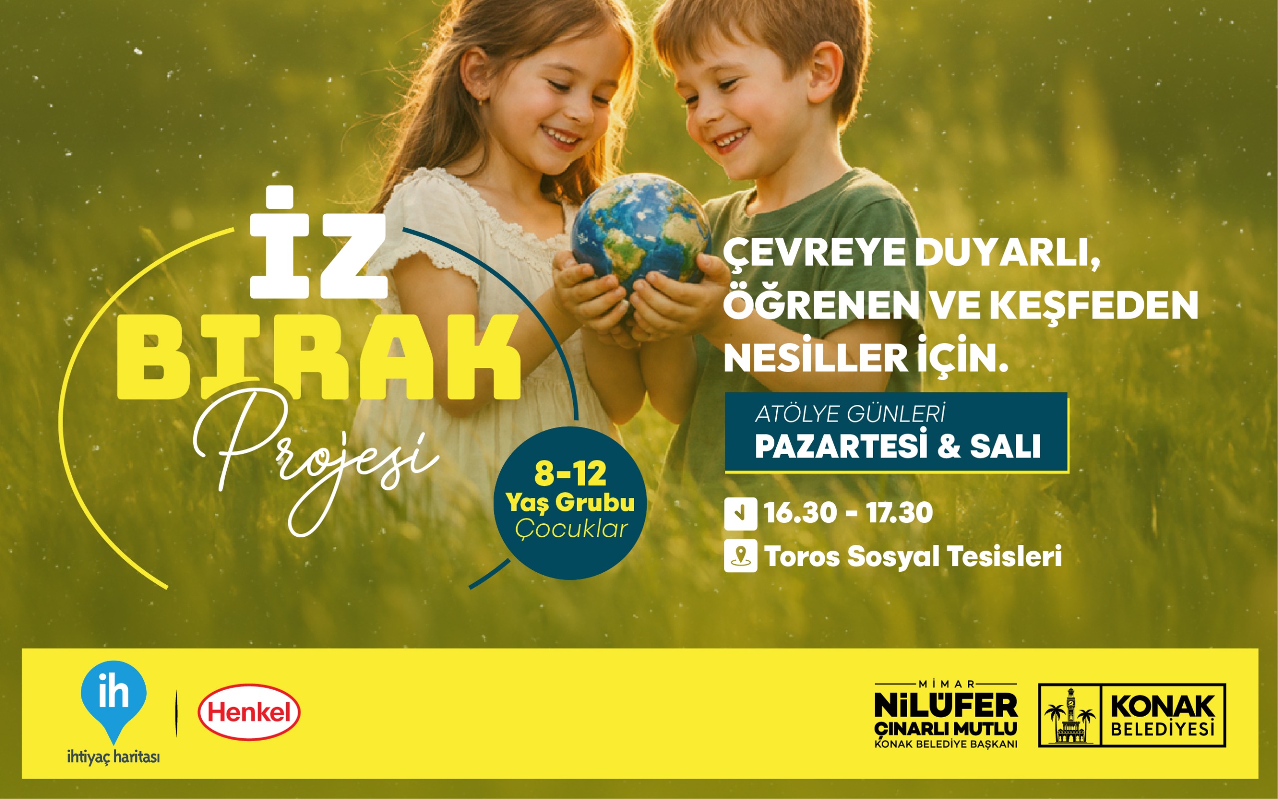 Konak Belediyesi ile İhtiyaç Haritası iş birliğiyle hayata geçirilen “İz