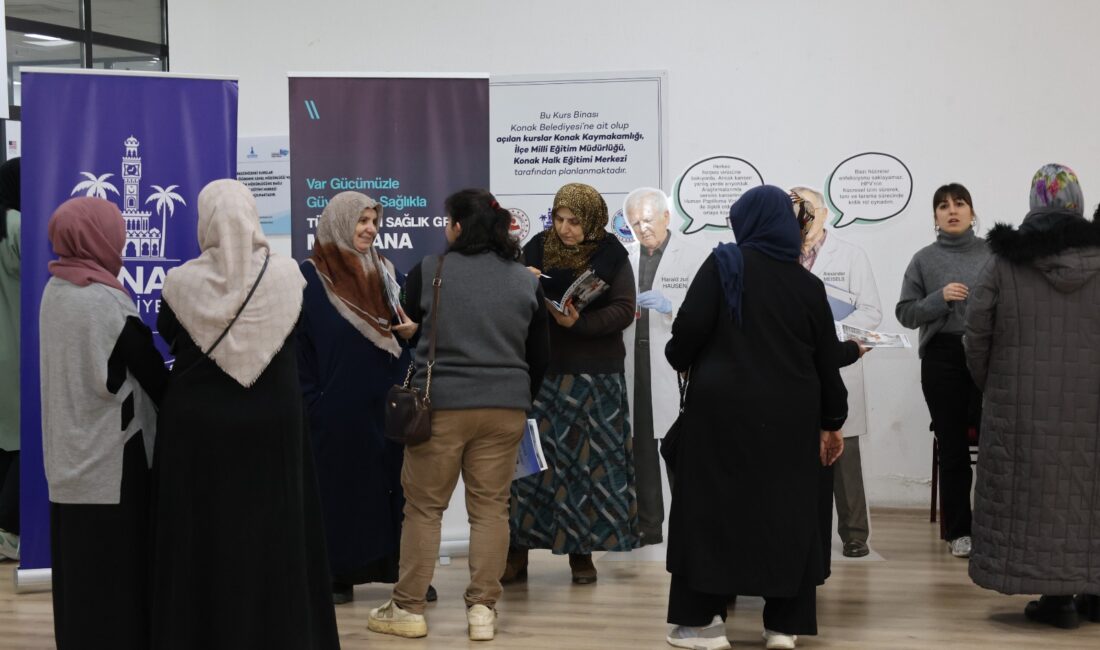 Konak Belediyesi ve Medicana iş birliğiyle düzenlenen farkındalık çalışmasında HPV