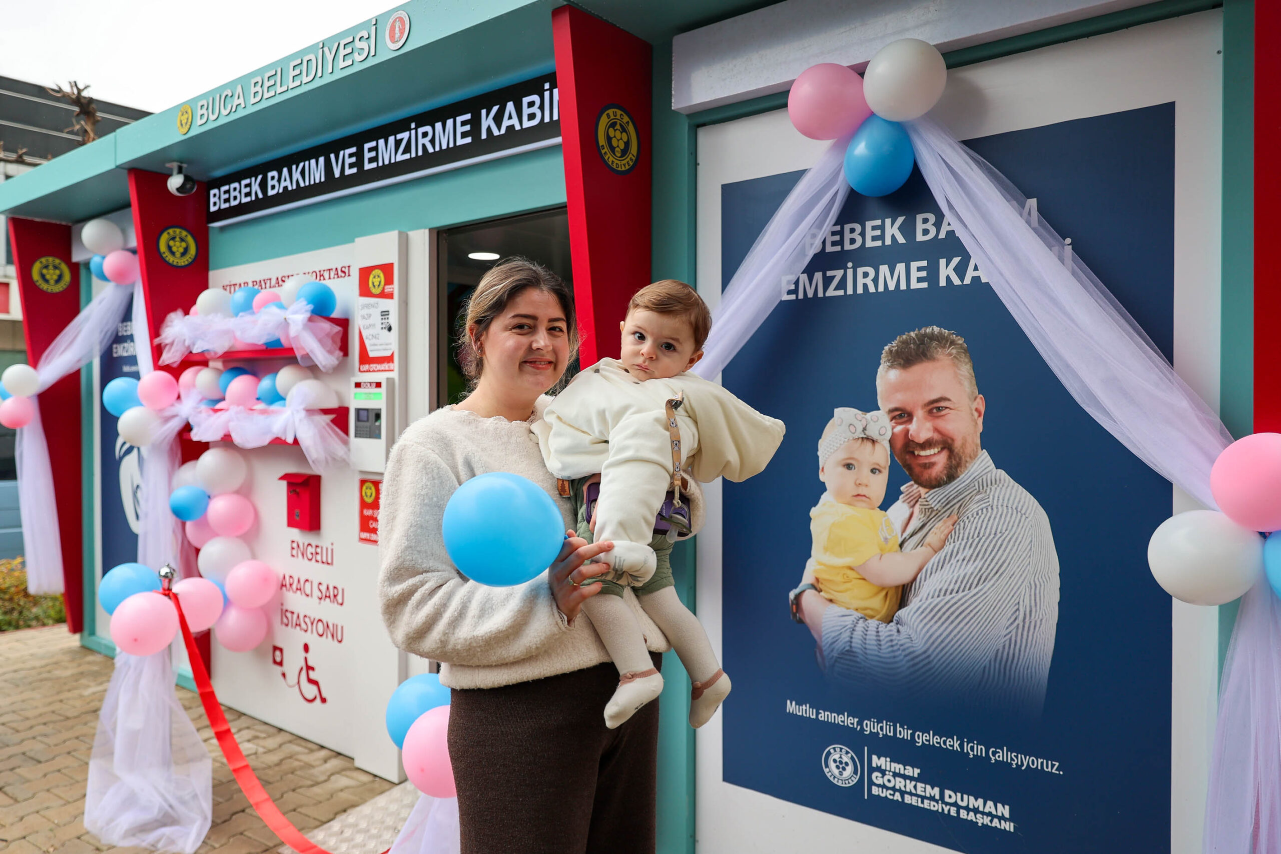 Buca Belediyesi, anne ve bebeklere yönelik sosyal belediyecilik projelerine bir