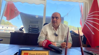 CHP Bozdoğan İlçe Başkanı Hasan Karayer, artan akaryakıt fiyatları ve