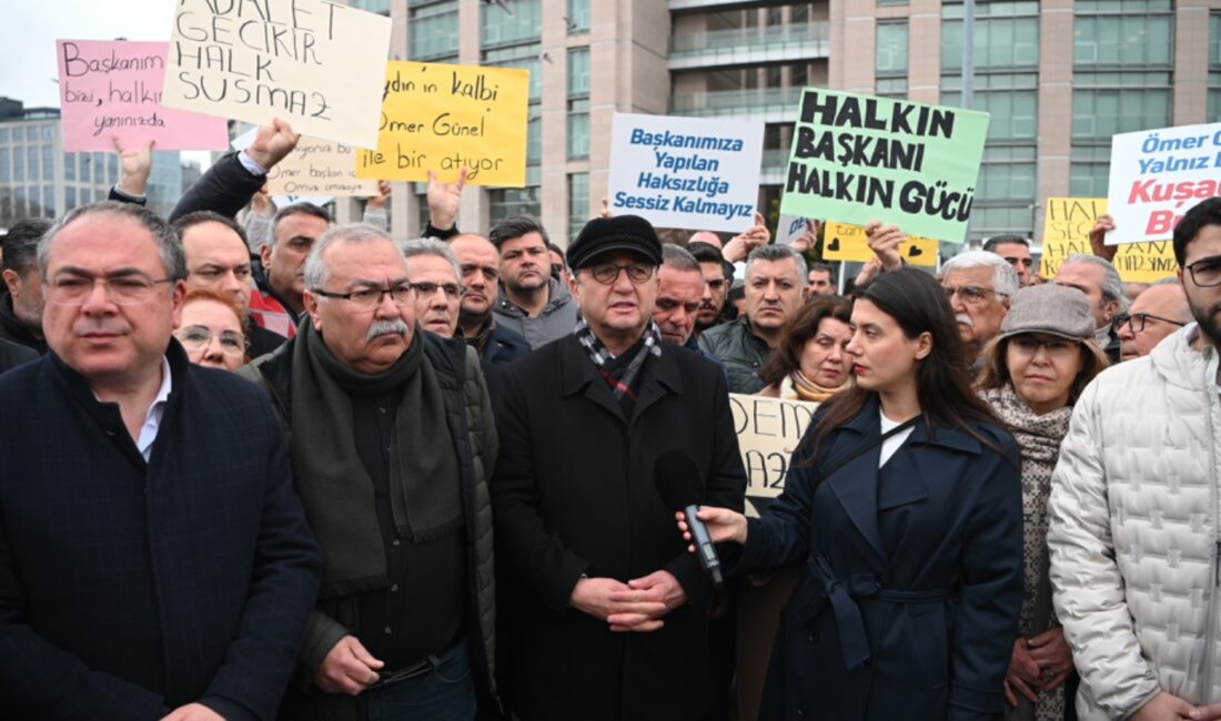 CHP örgütleri, Kuşadası Belediye Başkanı Ömer Günel’in gözaltına alınmasını İstanbul