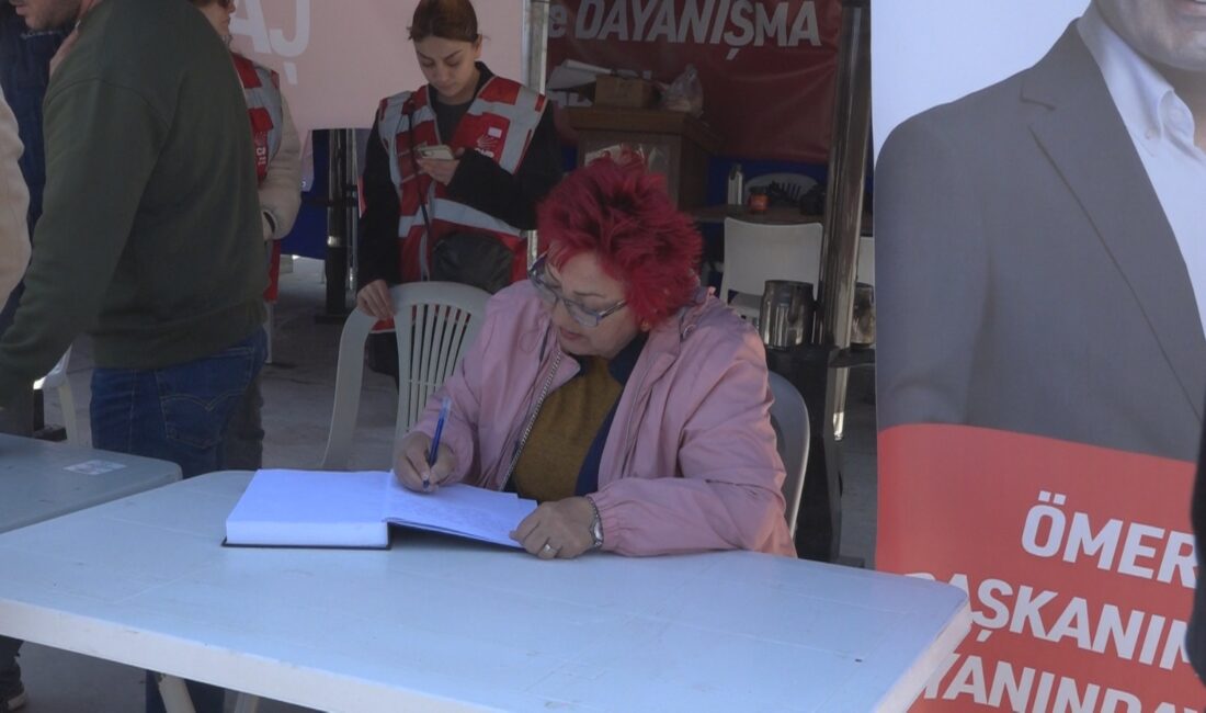 Kuşadası Belediye Başkanı Ömer Günel’in gözaltına alınmasının ardından kurulan “Adalet