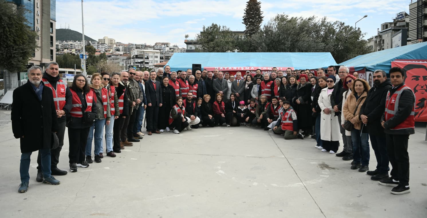 Başkan Ömer Günel’in gözaltına alındığı günden itibaren CHP Kuşadası İlçe