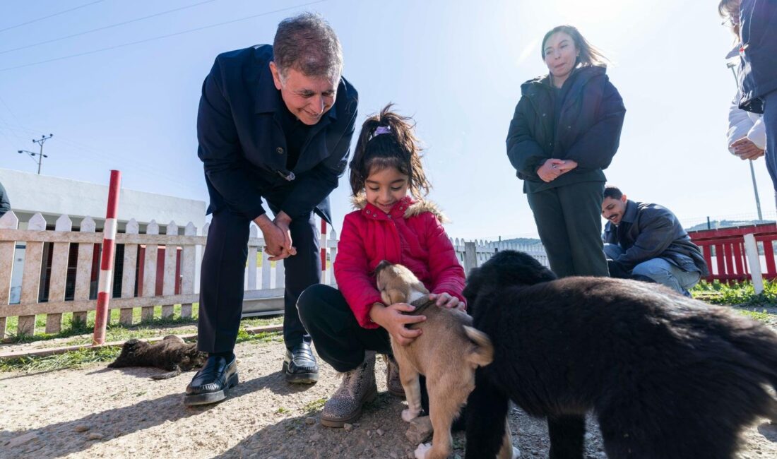 Başkan Cemil Tugay, İzmir Büyükşehir Belediyesi bünyesindeki Pako Sahipsiz Hayvan