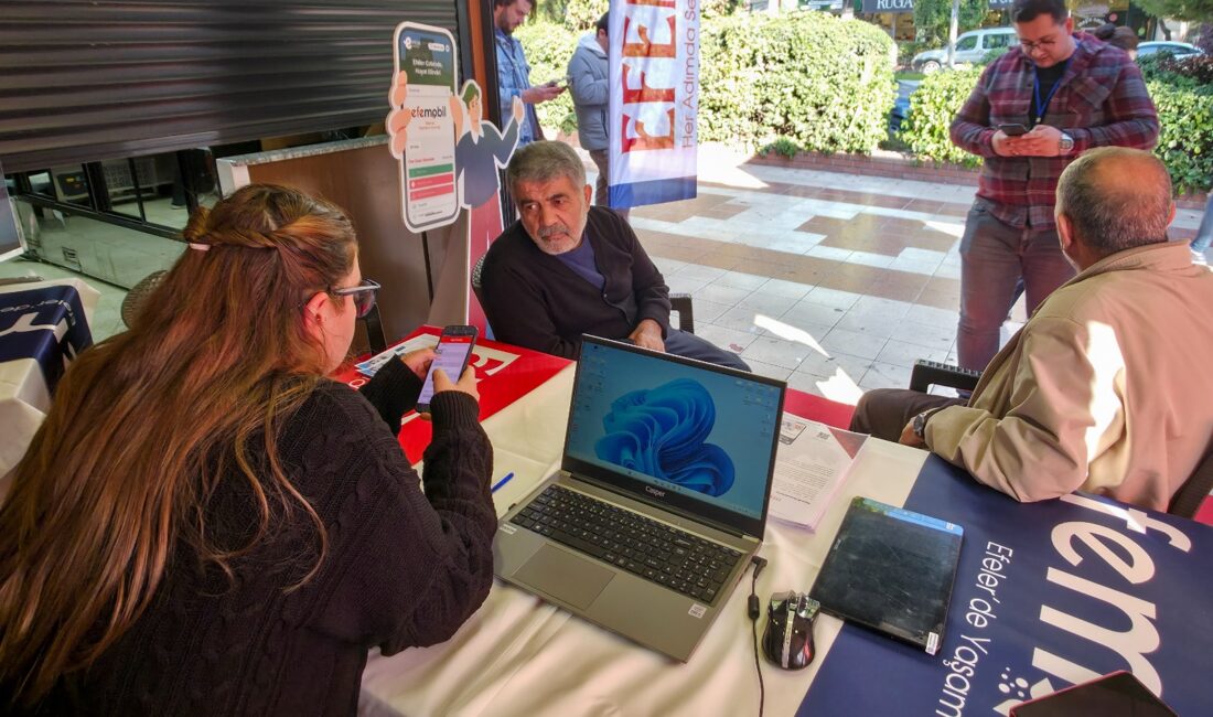 Efeler Belediyesi’nin hayata geçirdiği Efem Kart ve Efe Mobil uygulaması