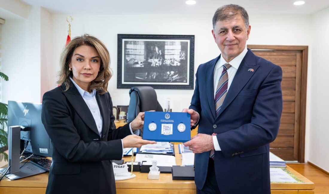 İzmir Büyükşehir Belediye Başkanı Dr. Cemil Tugay, Azerbaycan’ın İstanbul Başkonsolosu