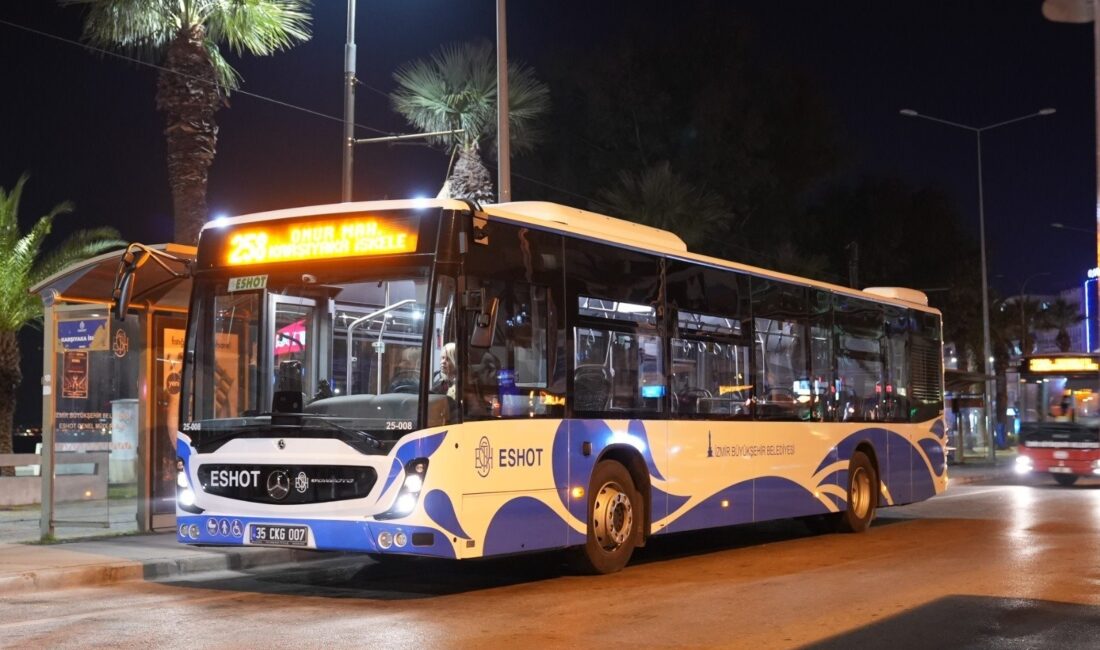 İzmir’de Ramazan Bayramı süresince toplu ulaşım yüzde 50 indirimli olacak.