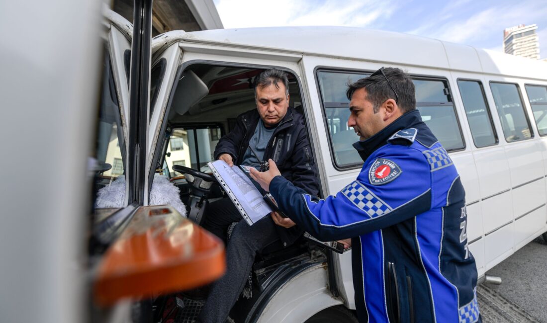 İzmir Büyükşehir Belediyesi, Ramazan Bayramı öncesi toplu taşıma denetimlerini artırdı.