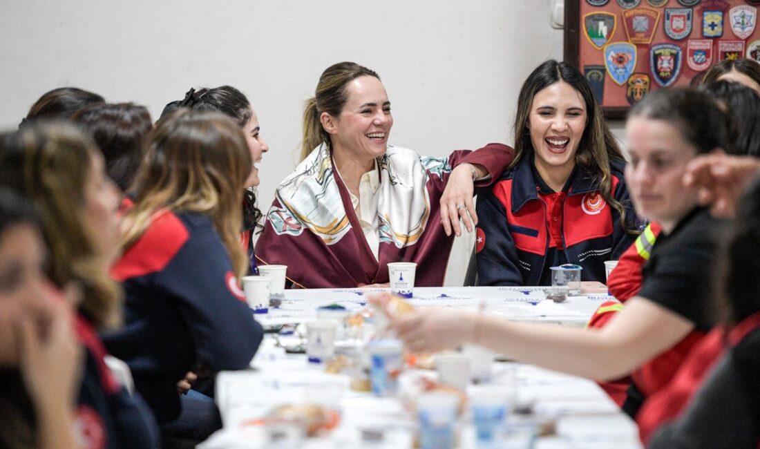 Öznur Tugay, Ramazan ayında ESHOT ve itfaiyede görev yapan kadın