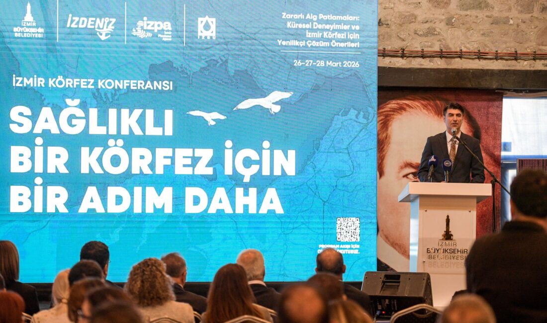 İzmir Büyükşehir Belediyesi’nin düzenlediği uluslararası konferansta, Körfez’deki kirlilik ve