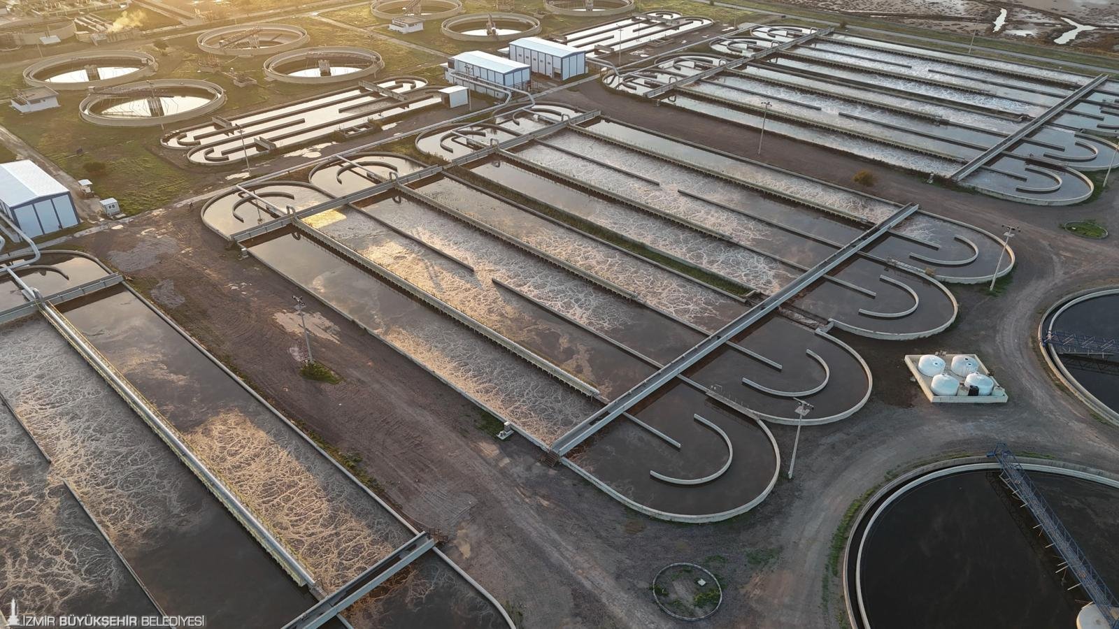 Türkiye’nin en büyük atıksu arıtma tesisi olan Çiğli Tesisi, 7