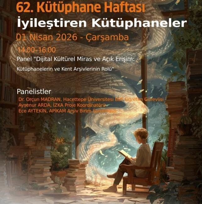 İzmir Büyükşehir Belediyesi, 62. Kütüphane Haftası kapsamında APİKAM’da dijital kültürel