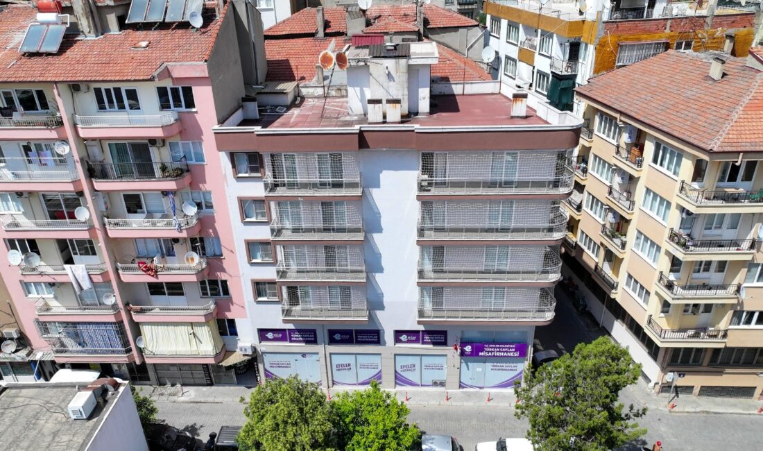 Efeler Belediye Başkanı Anıl Yetişkin’in hayata geçirdiği Türkan Saylan Misafirhanesi,