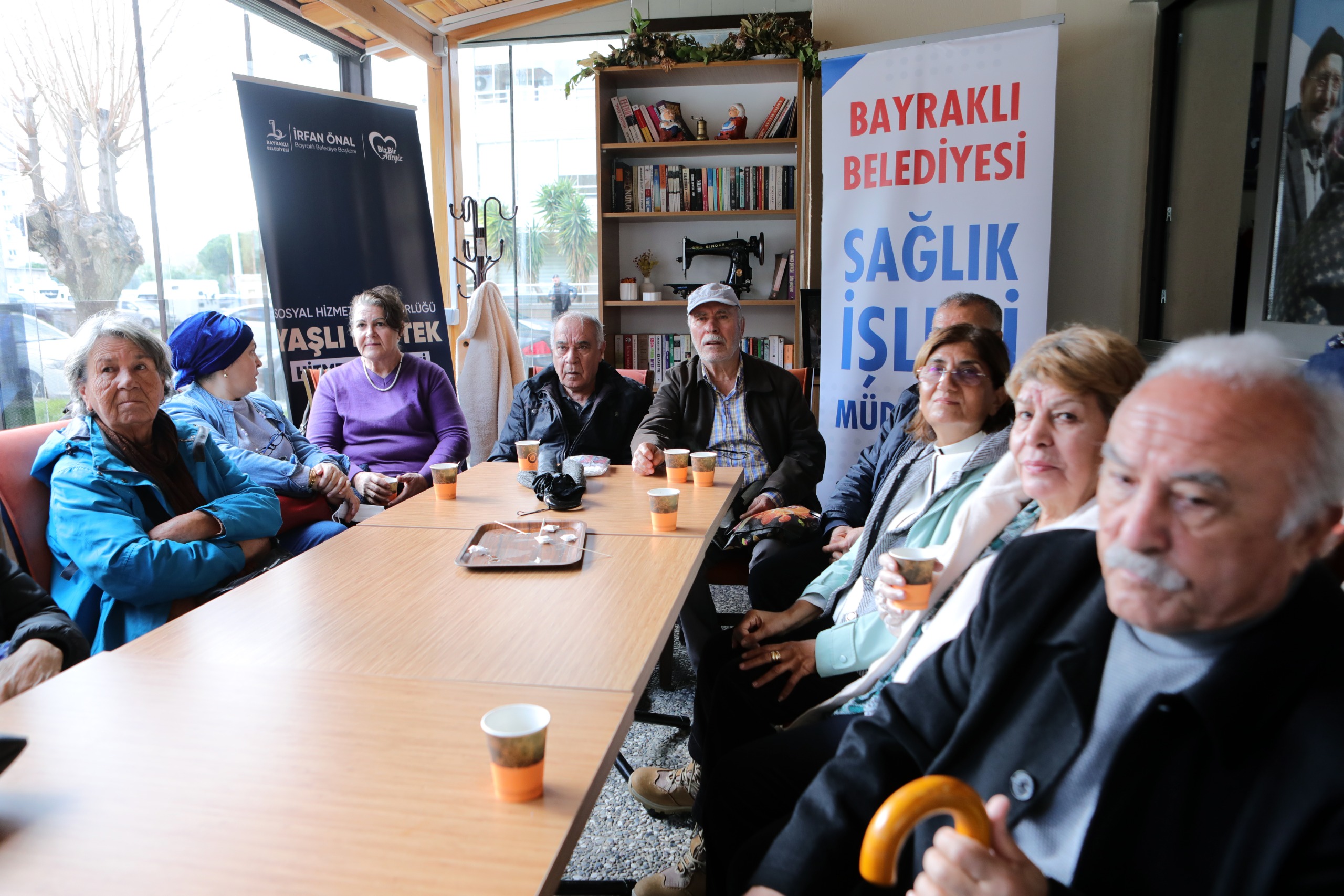 Bayraklı Belediyesi, Bahar Evi’nde ileri yaş grubundaki vatandaşlara yönelik Ağız