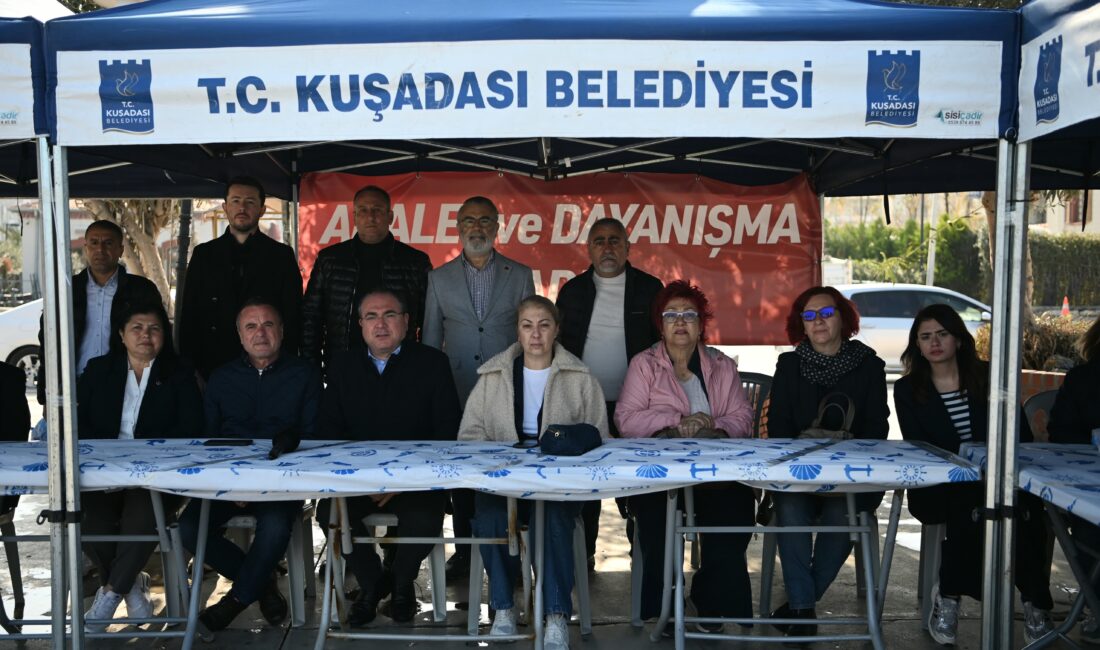 CHP Kuşadası İlçe Örgütü, Belediye Başkanı Ömer Günel’in gözaltına alınmasına