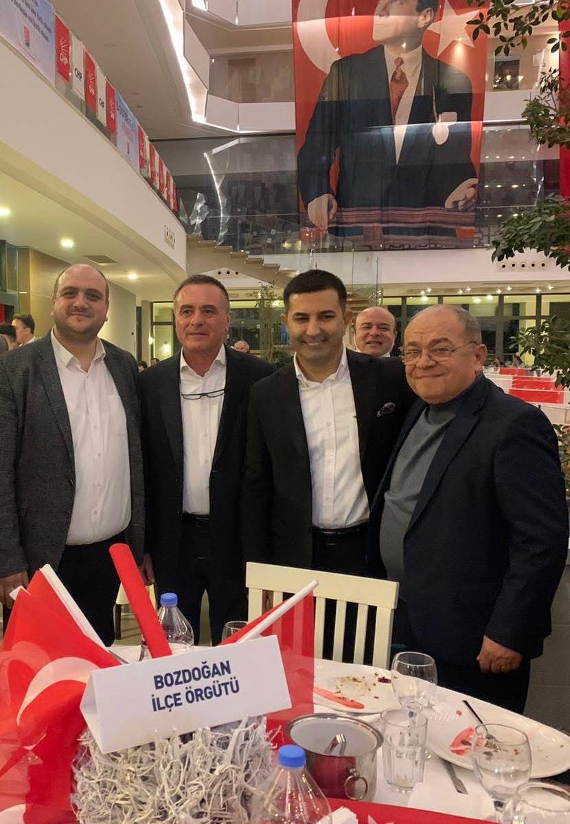 CHP Bozdoğan İlçe Başkanı Hasan Karayer, Kuşadası Belediye Başkanı Ömer