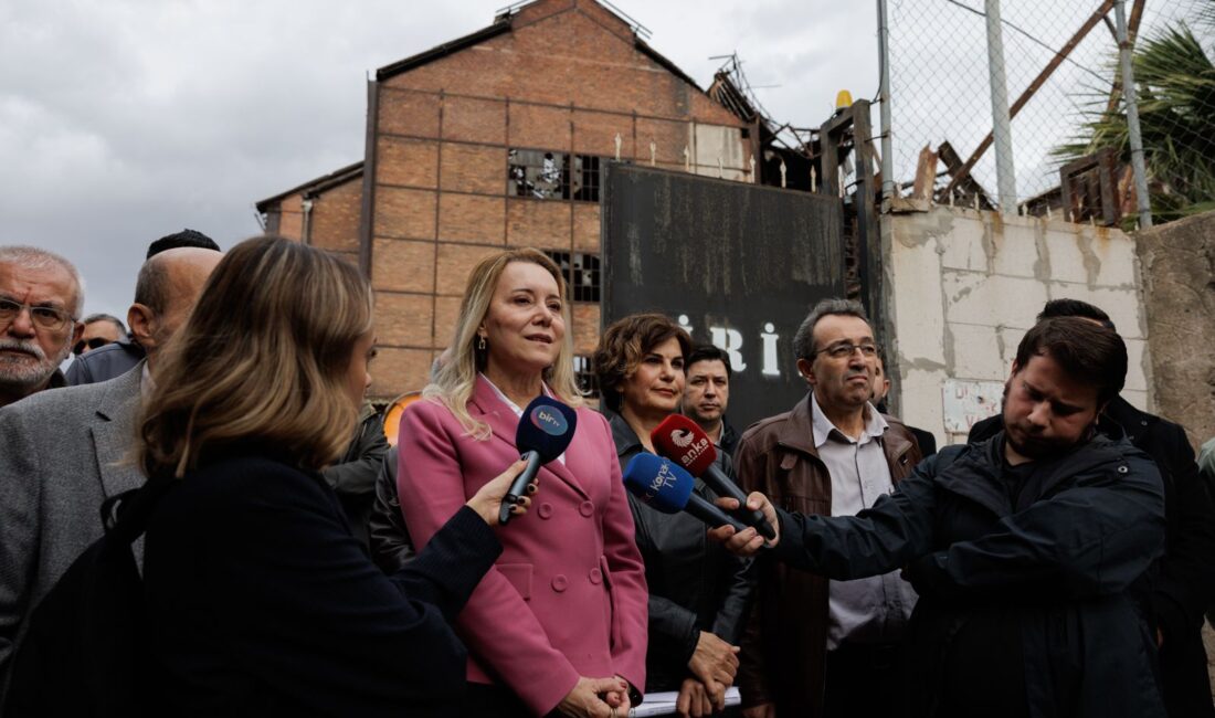Konak Belediye Başkanı Nilüfer Çınarlı Mutlu, Alsancak’taki Tarihi Elektrik Fabrikası’nın