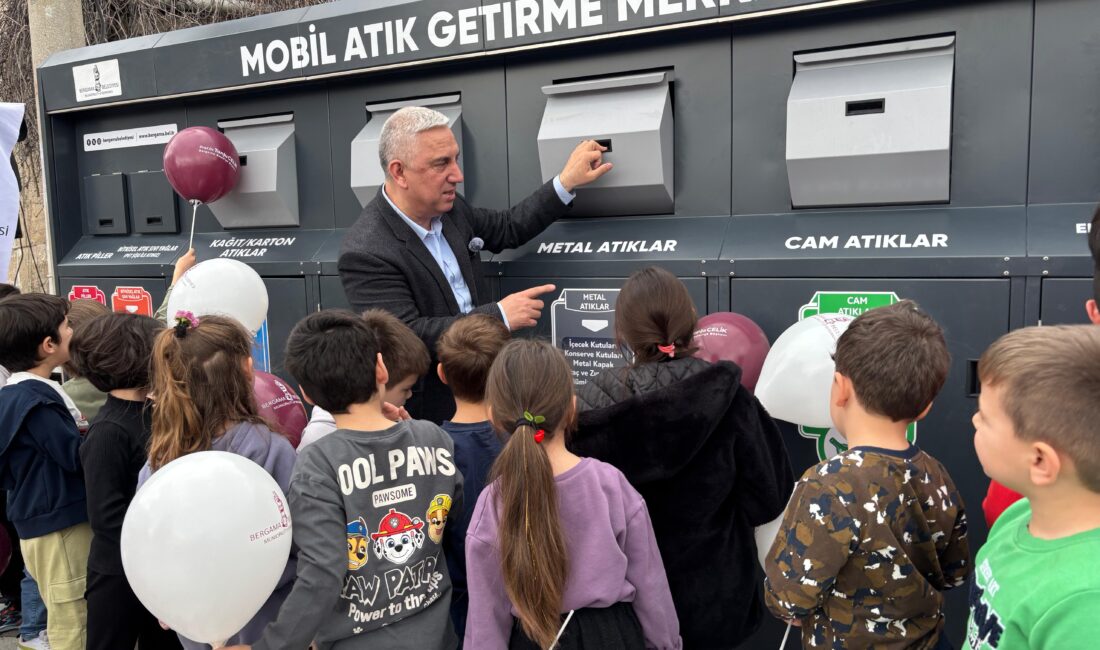 Bergama Belediyesi, 30 Mart Uluslararası Sıfır Atık Günü’nde mobil atık