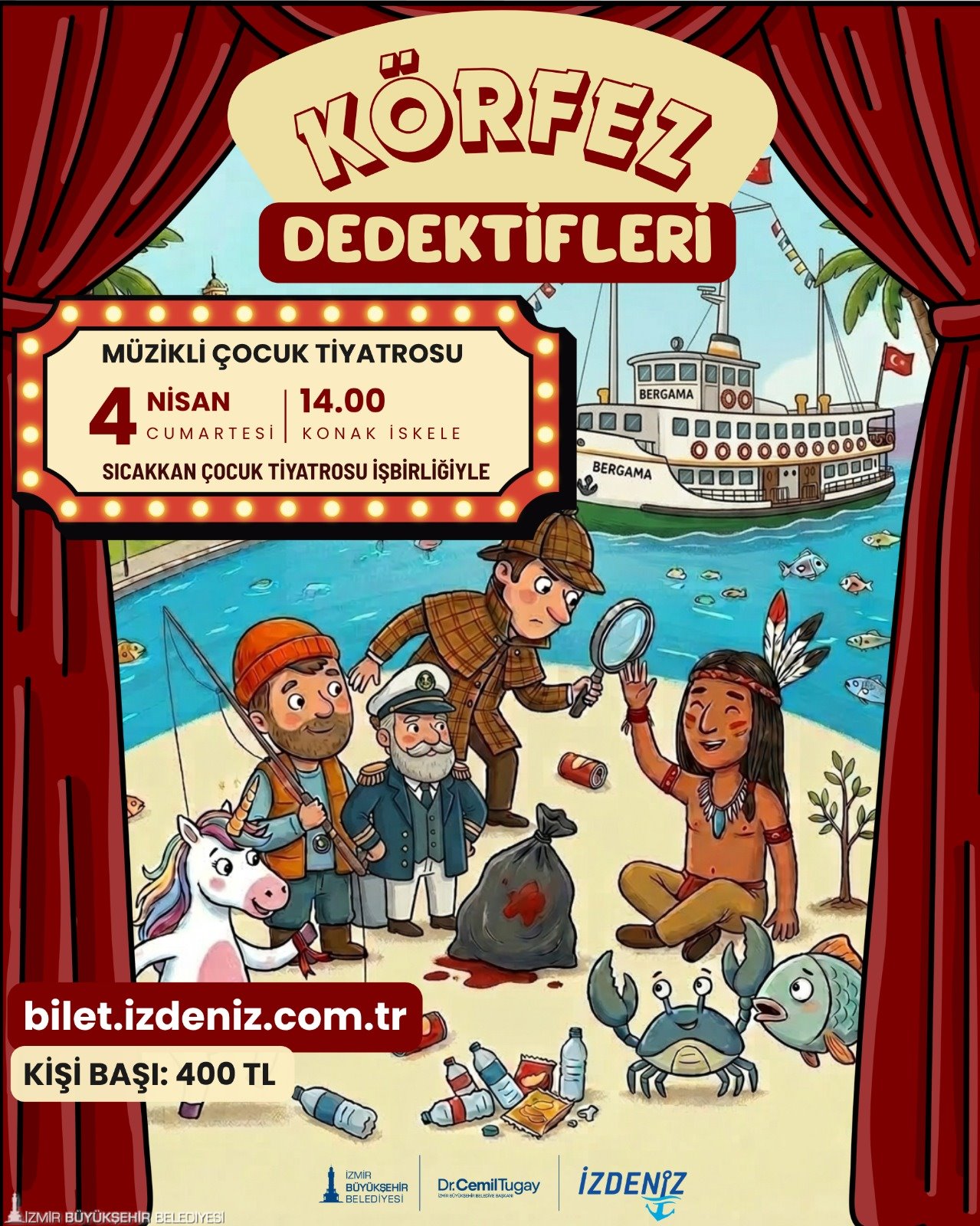 İZDENİZ’in düzenlediği çevre temalı “Körfez Dedektifleri” oyunu, nisan ayında tarihi
