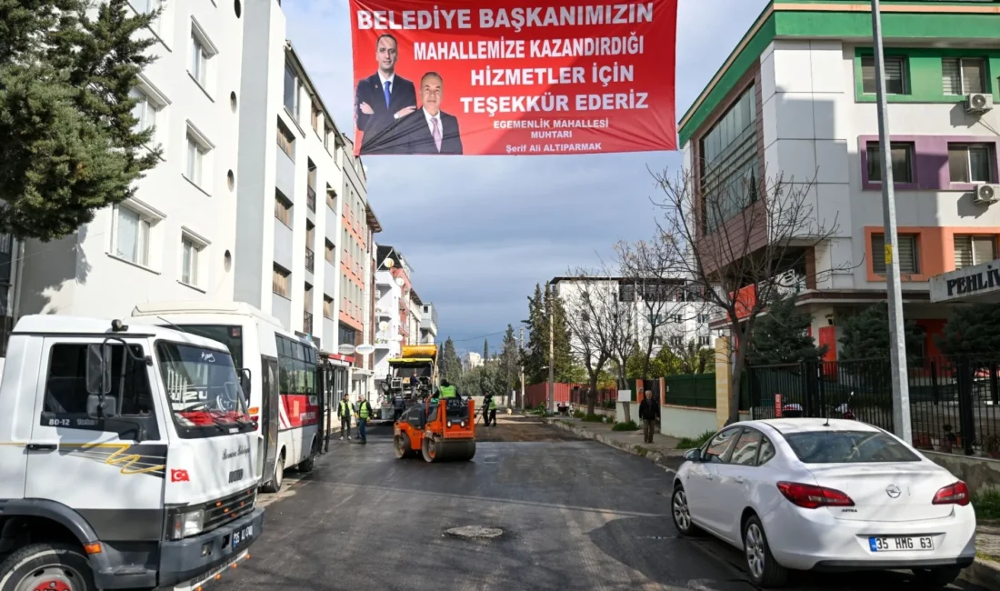 Başkan Ömer Eşki, Egemenlik Mahallesi’nde saha incelemesi yaparak altyapı ve