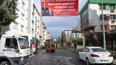 Başkan Ömer Eşki, Egemenlik Mahallesi’nde saha incelemesi yaparak altyapı ve