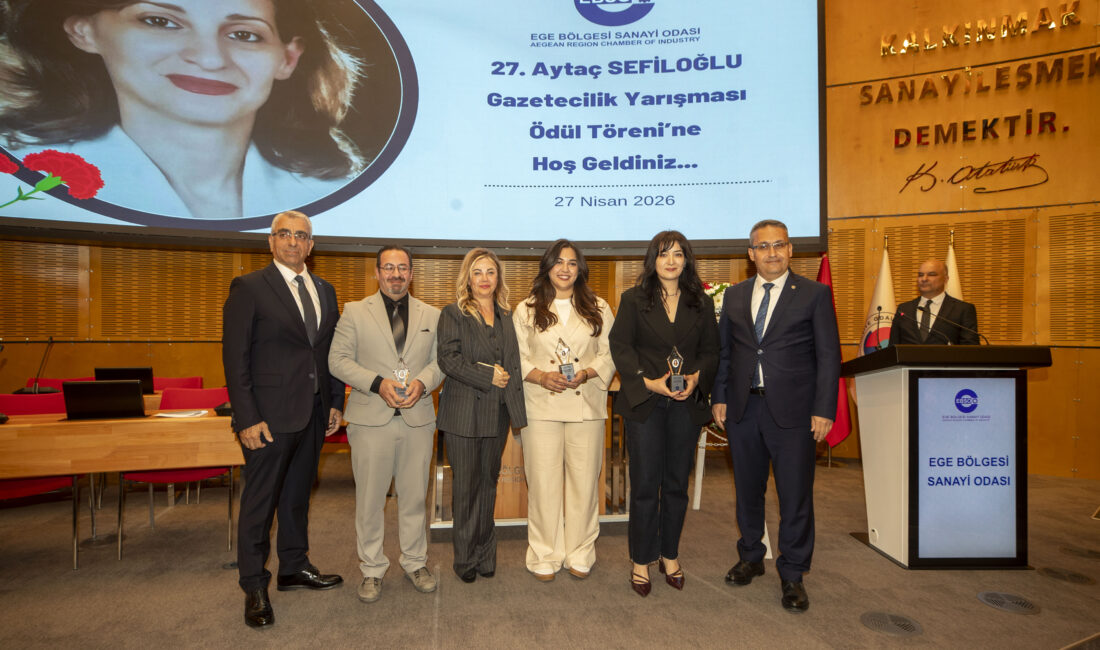 EBSO’nun 1995’ten bu yana düzenlediği Aytaç Sefiloğlu Gazetecilik Yarışması’nda dereceye