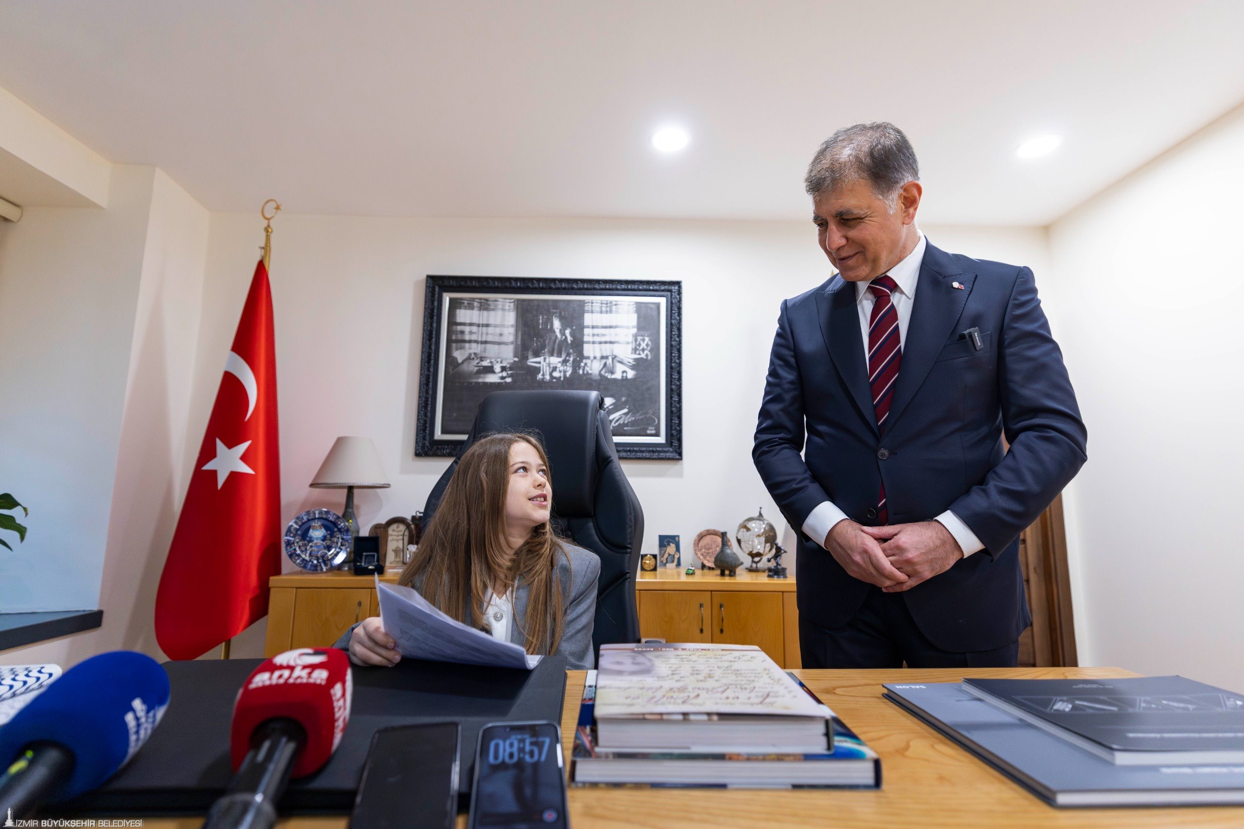 İzmir Büyükşehir Belediye Başkanı Cemil Tugay, 23 Nisan Ulusal Egemenlik