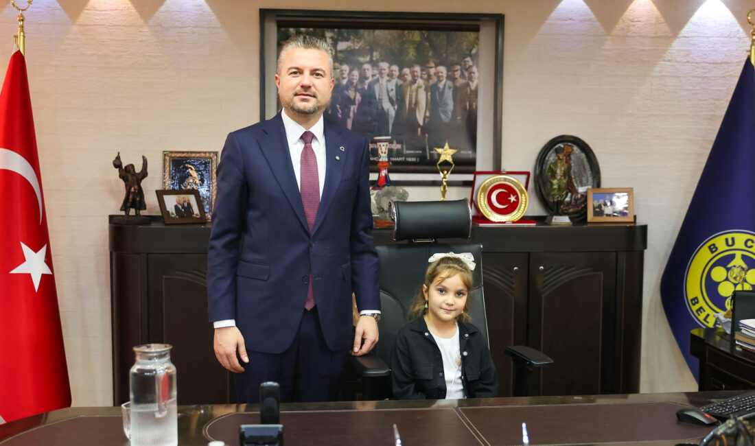 Buca’da 23 Nisan Ulusal Egemenlik ve Çocuk Bayramı kapsamında anlamlı