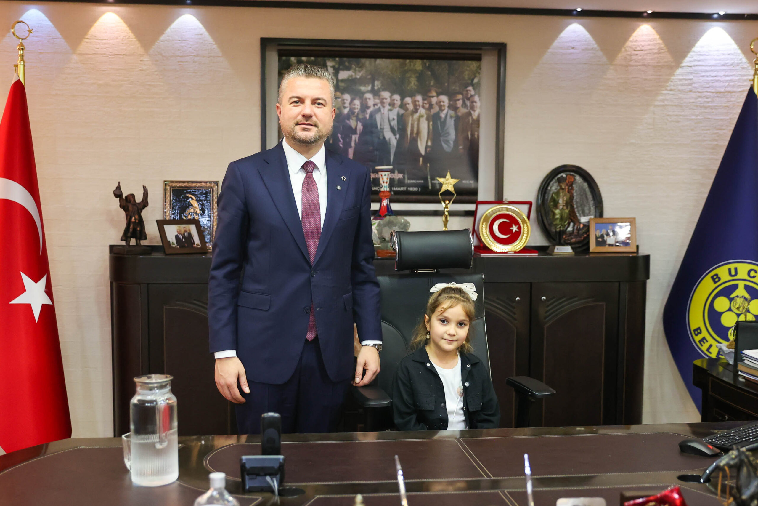 Buca’da 23 Nisan Ulusal Egemenlik ve Çocuk Bayramı kapsamında anlamlı