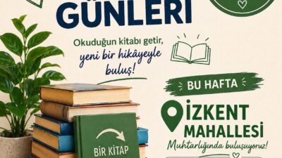Buca Belediyesi, ilçede okuma kültürünü yaygınlaştırmak amacıyla Kitap Değişim Günleri’ni