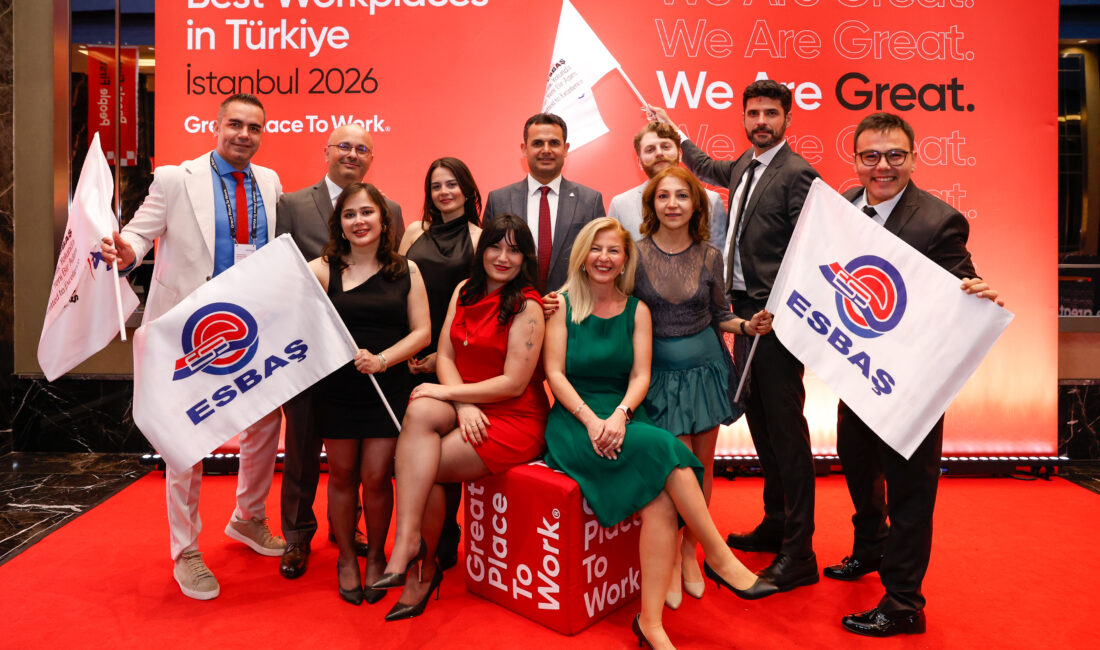 ESBAŞ, Great Place to Work’un İstanbul’da düzenlenen törende açıkladığı “Türkiye’nin