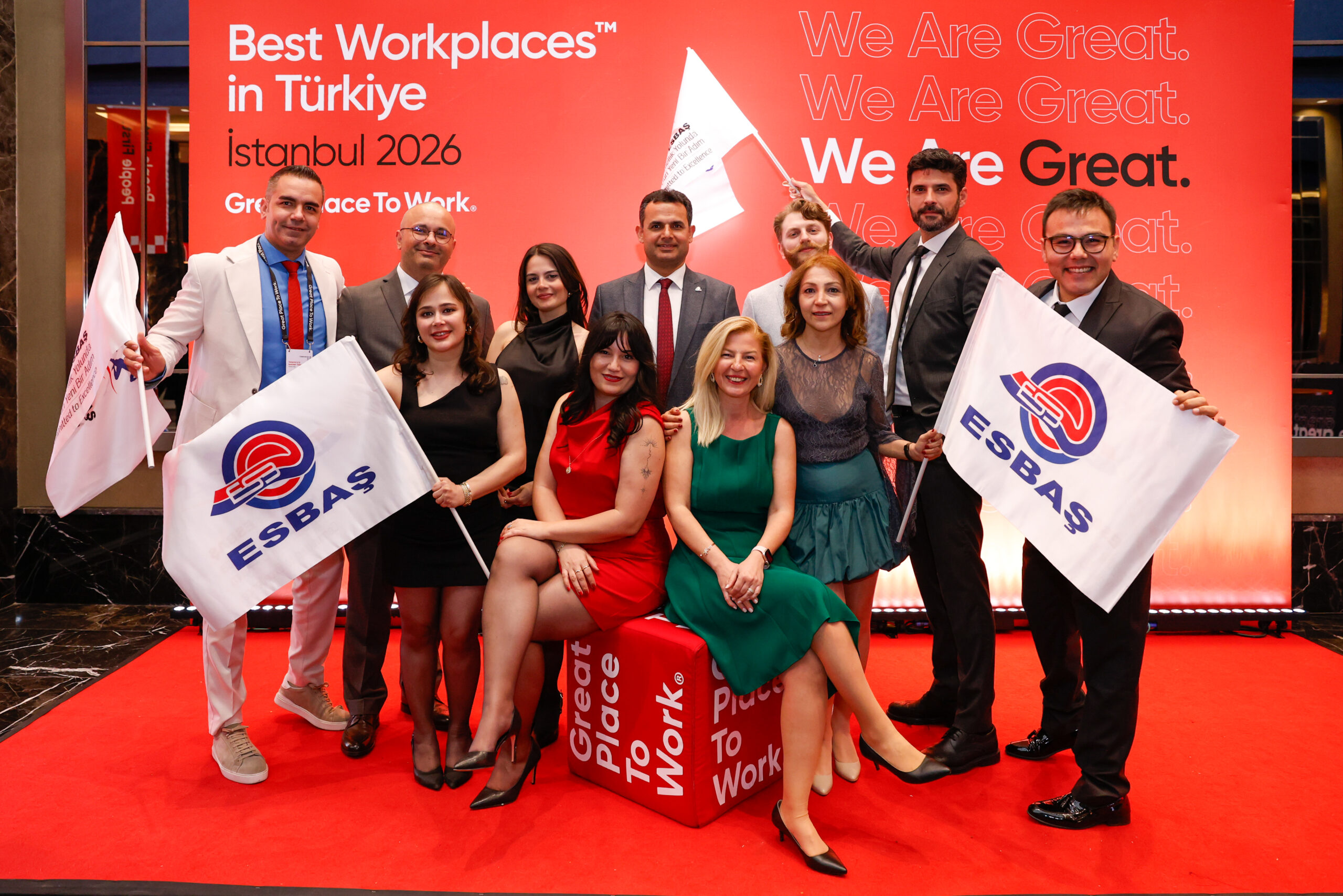 ESBAŞ, Great Place to Work’un İstanbul’da düzenlenen törende açıkladığı “Türkiye’nin