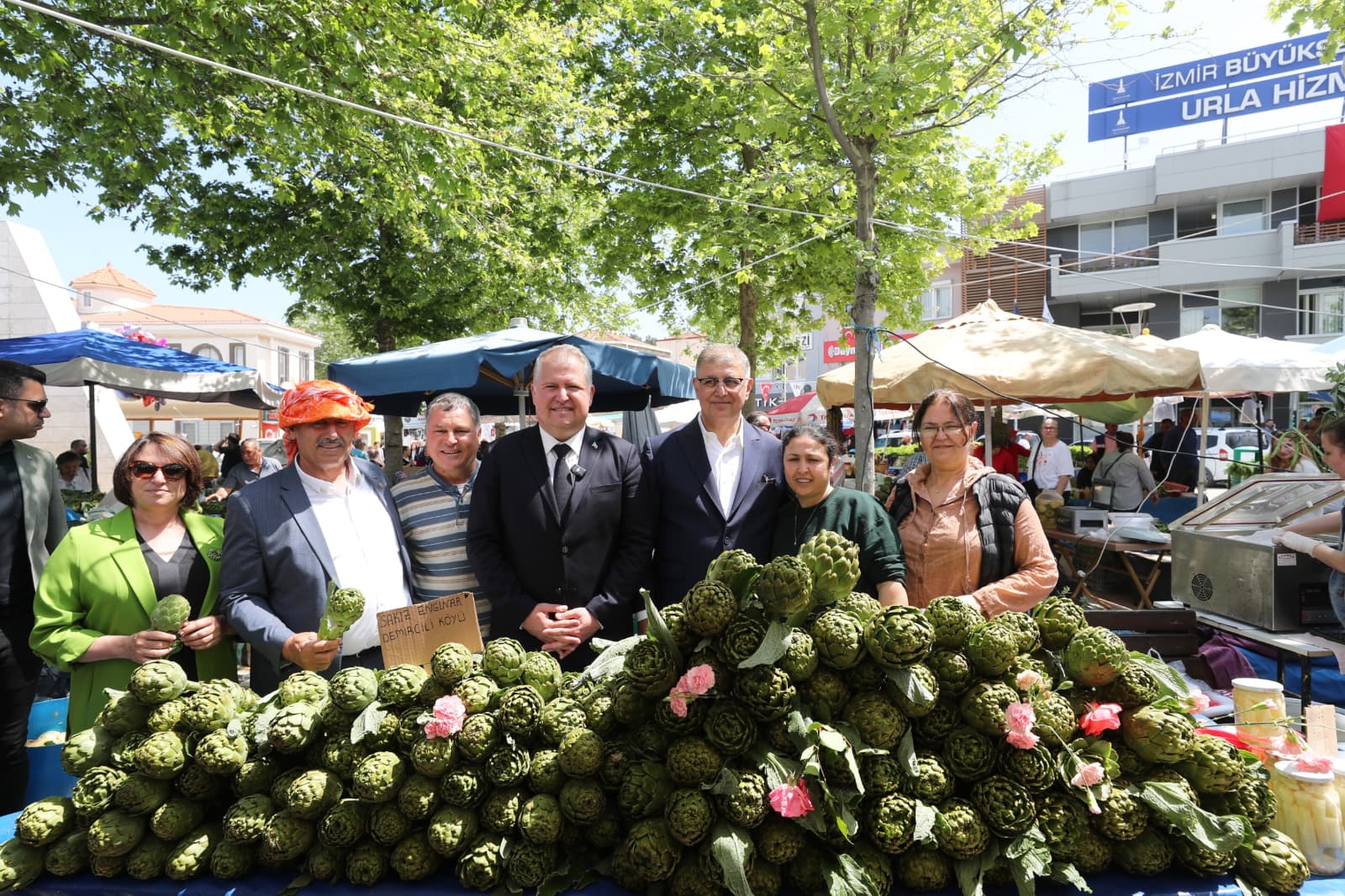 Ege’nin bereketli topraklarında yetişen enginar, bu yıl da Urla’da yalnızca