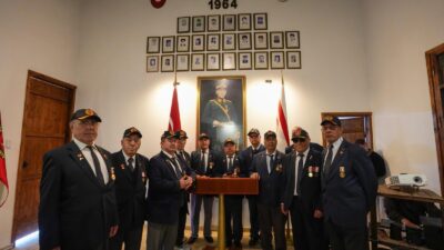 Didim Belediyesi öncülüğünde Kıbrıs gazileri, 52 yıl aradan sonra yeniden