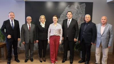 Konak Belediye Başkanı Nilüfer Çınarlı Mutlu, Makedonya Türk Hareket Partisi