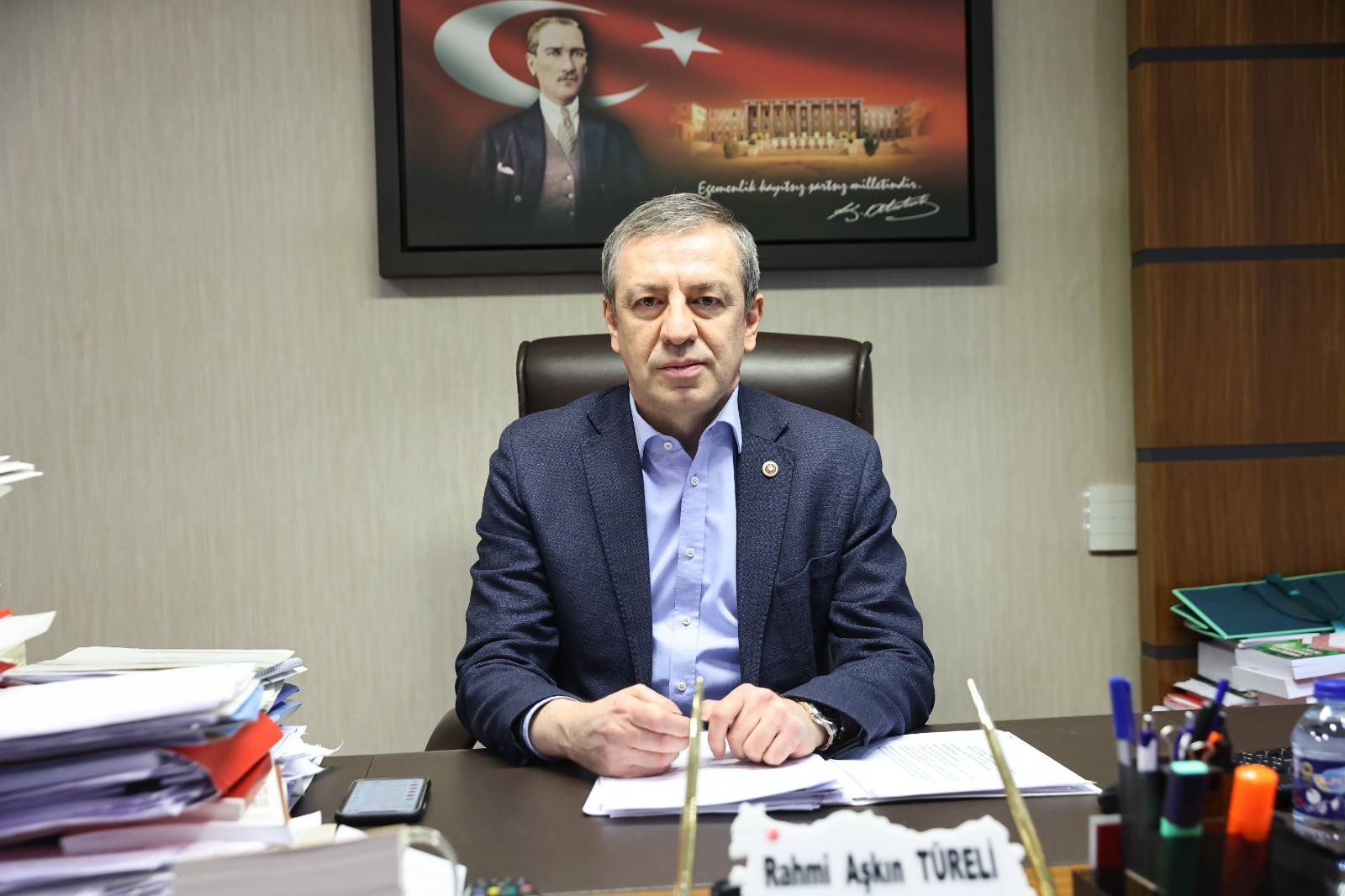 CHP İzmir Milletvekili Rahmi Aşkın Türeli, tekstil ve hazır giyim