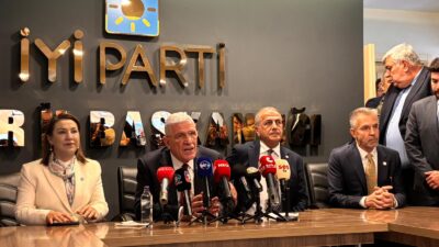 İYİ Parti Genel Başkanı Müsavat Dervişoğlu, partisinin İzmir İl Başkanlığı’na