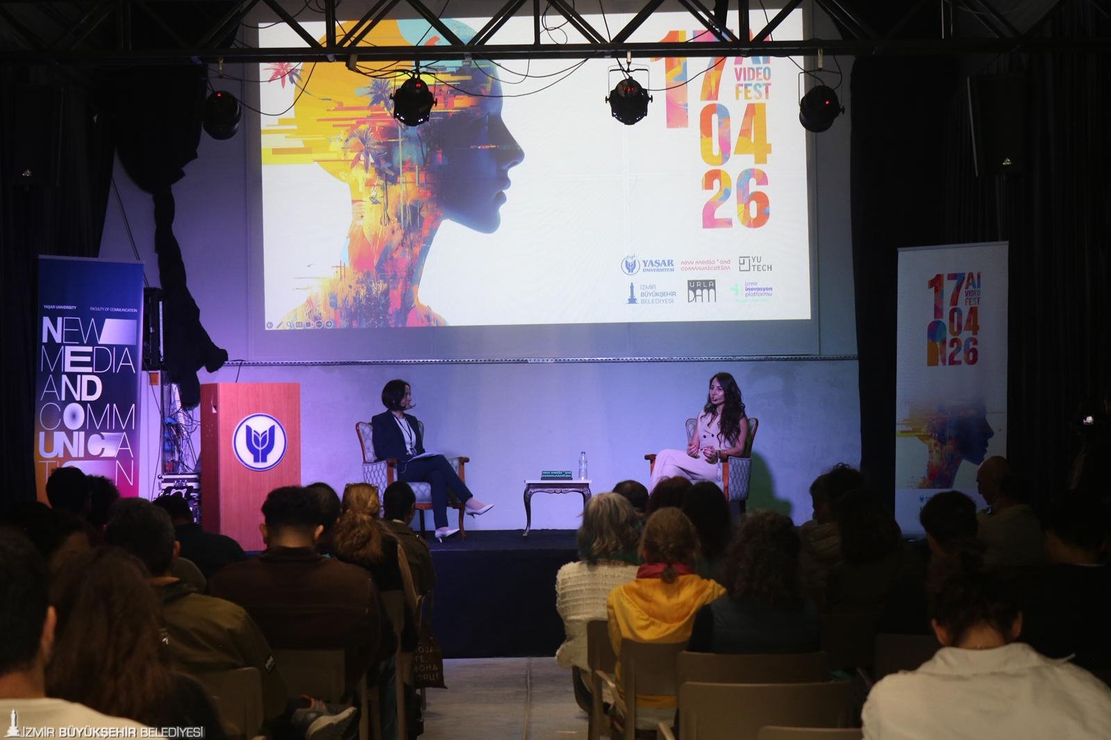 İzmir’de düzenlenen YU AI Video Fest, yapay zekâ destekli üretimi