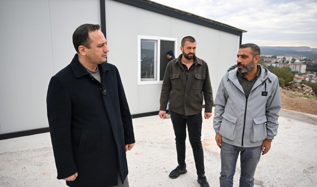 Bornova Belediyesi, Erzene Mahallesi İZYUVA bölgesine İZMAR ve körfez manzaralı