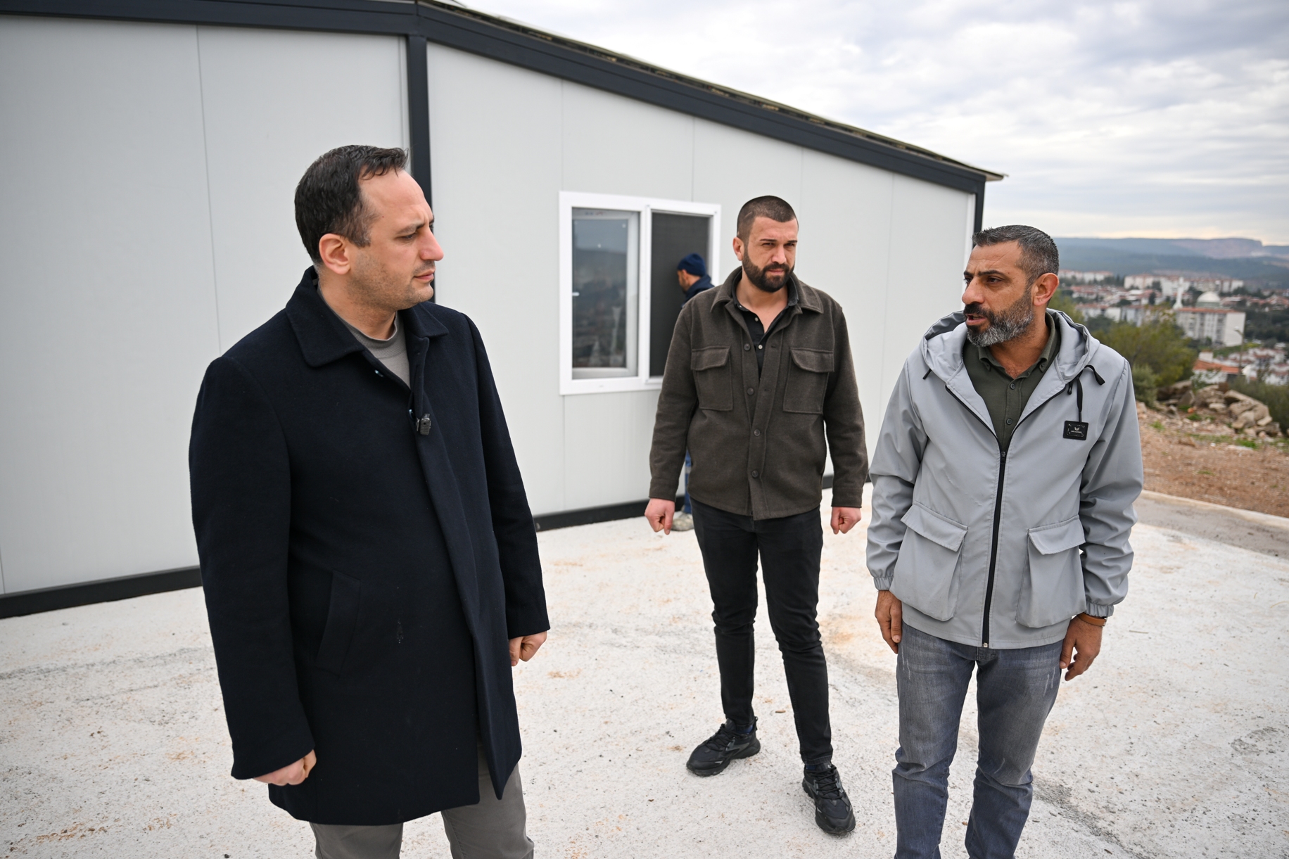 Bornova Belediyesi, Erzene Mahallesi İZYUVA bölgesine İZMAR ve körfez manzaralı