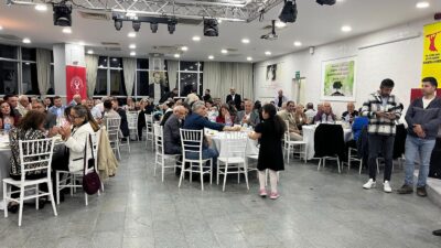 Bornova'da Alevi-Bektaşi dernekleri, sivil toplum temsilcileri ve yurttaşlar bir araya