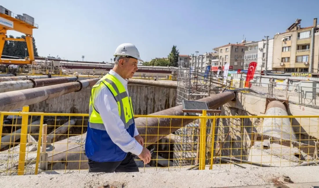 İzmir Büyükşehir Belediye Başkanı Cemil Tugay, Buca Metrosu’nun durduğu iddialarına